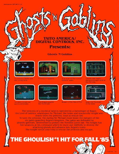 Ghosts'n Goblins (bootleg with Cross)